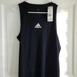 Large Black Adidas Men's Tank Top NWT
